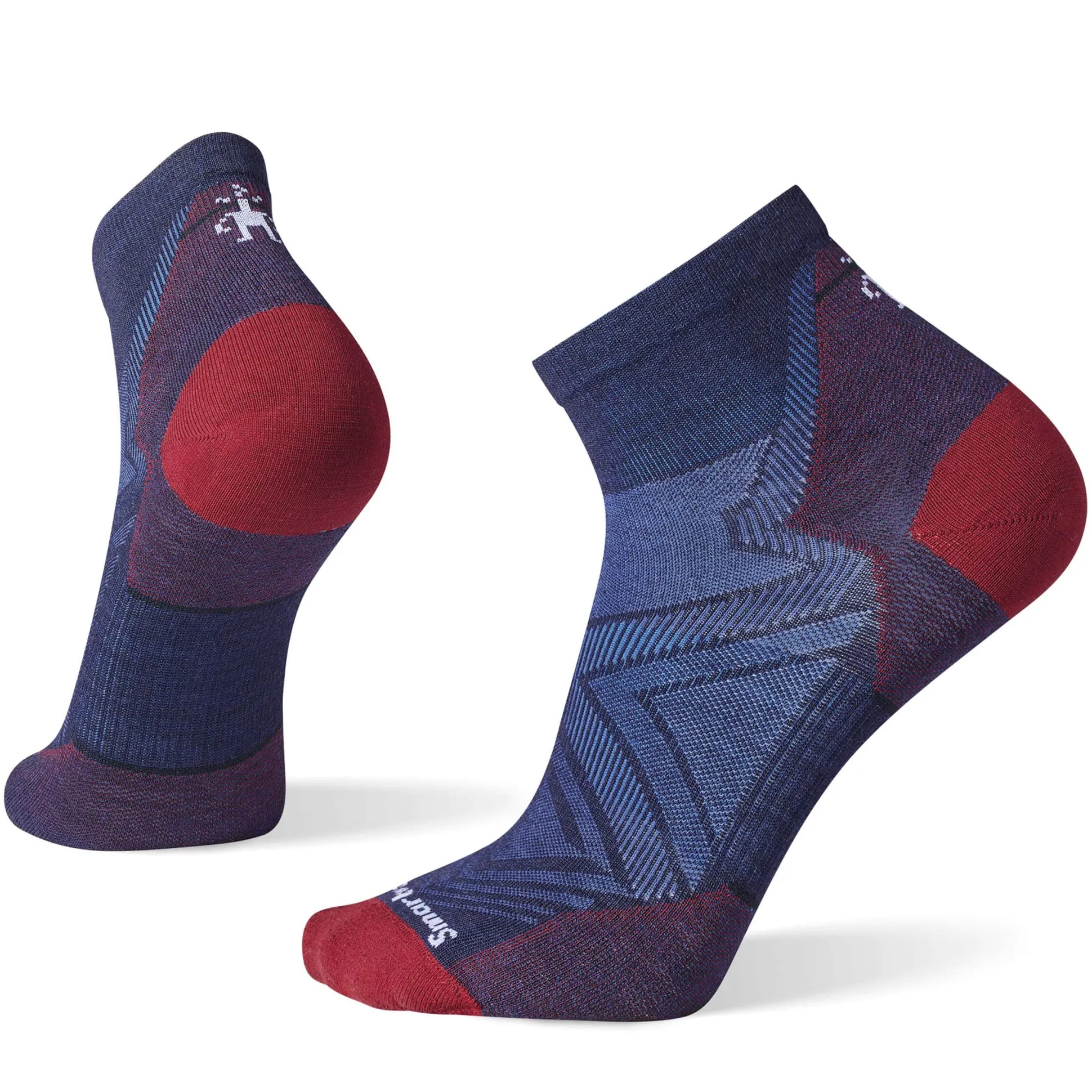 Run Zero Cushion Ankle Socks-Dp Navy