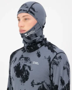 Santa Rosa Merino Balaclava Mountain Pix Grey