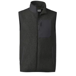 Second Cut Fleece Vest Ever - Charcoal