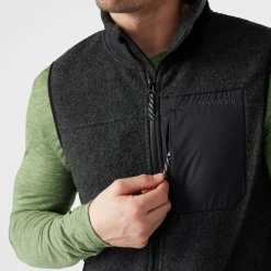 Second Cut Fleece Vest Ever - Charcoal