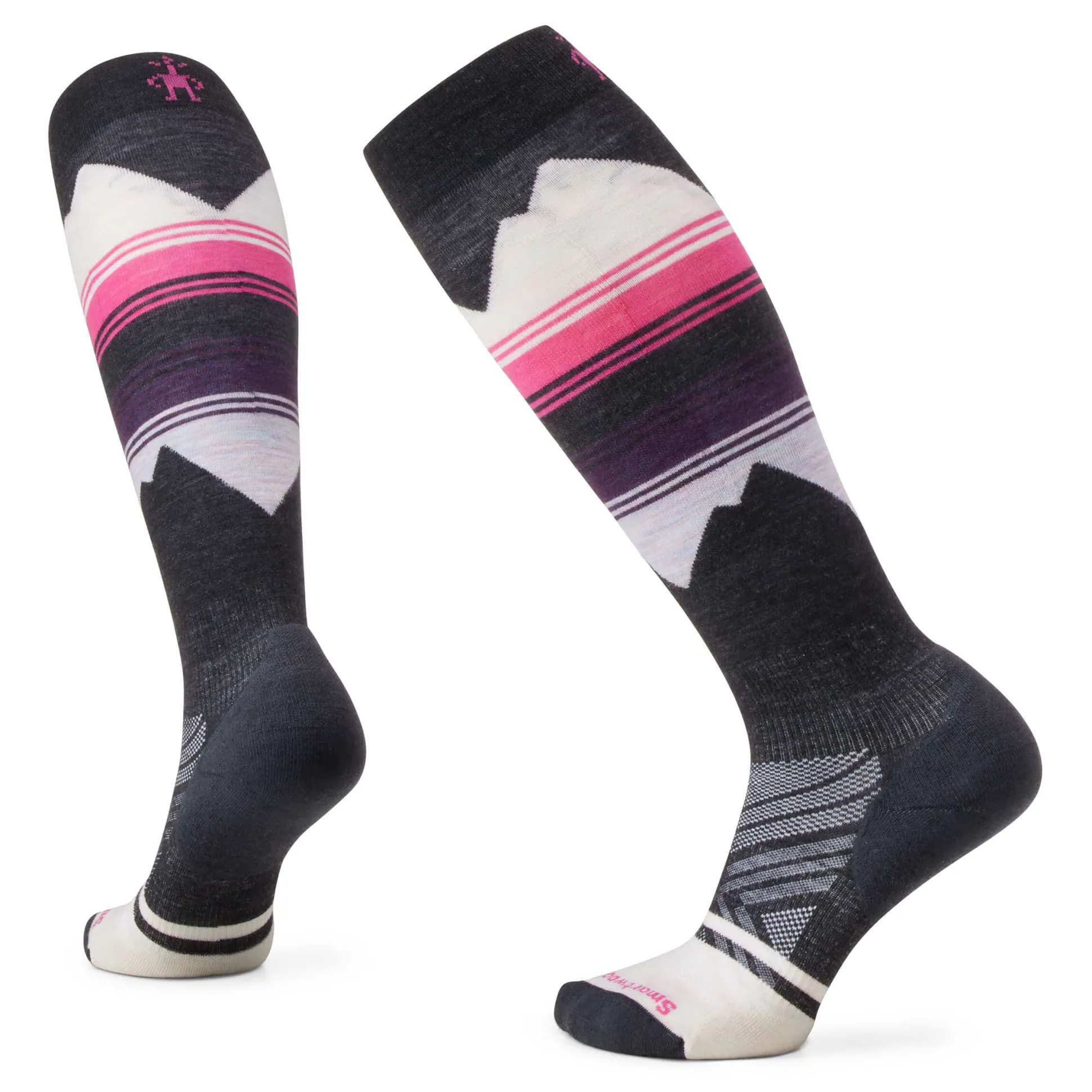 Ski Targeted Cushion Pattern Woman - Charcoal