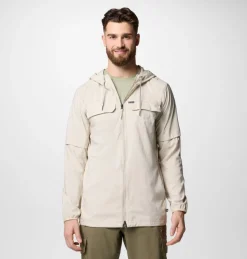 Skien Valley Hood LS Shirt Dark Stone