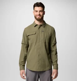 Skien Valley LS Shirt Stone Green