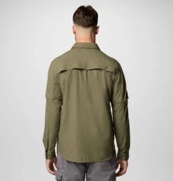 Skien Valley LS Shirt Stone Green