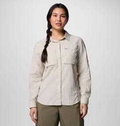 Skien Valley LS Shirt W Dark Stone