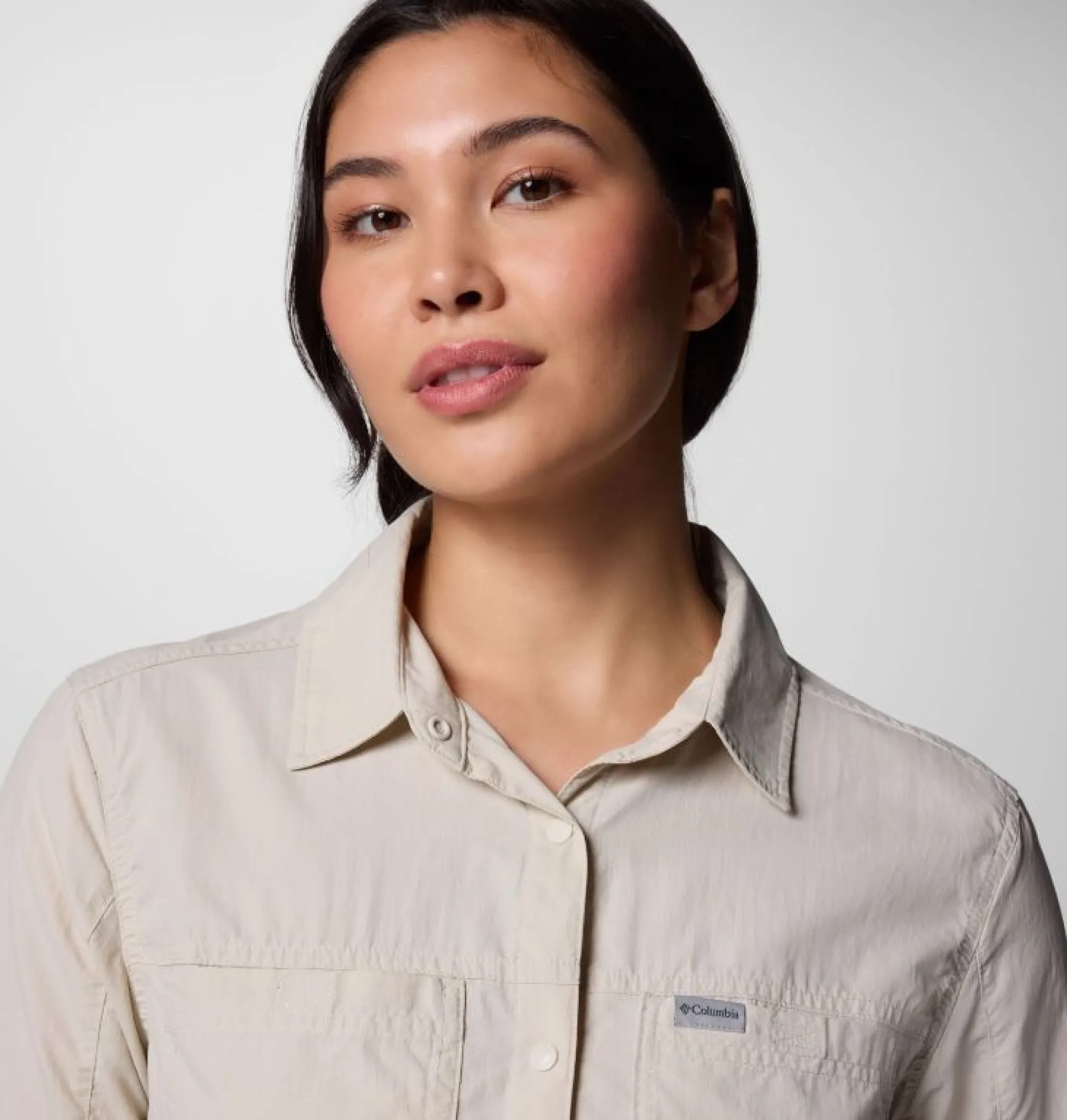 Skien Valley LS Shirt W Dark Stone