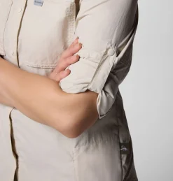 Skien Valley LS Shirt W Dark Stone