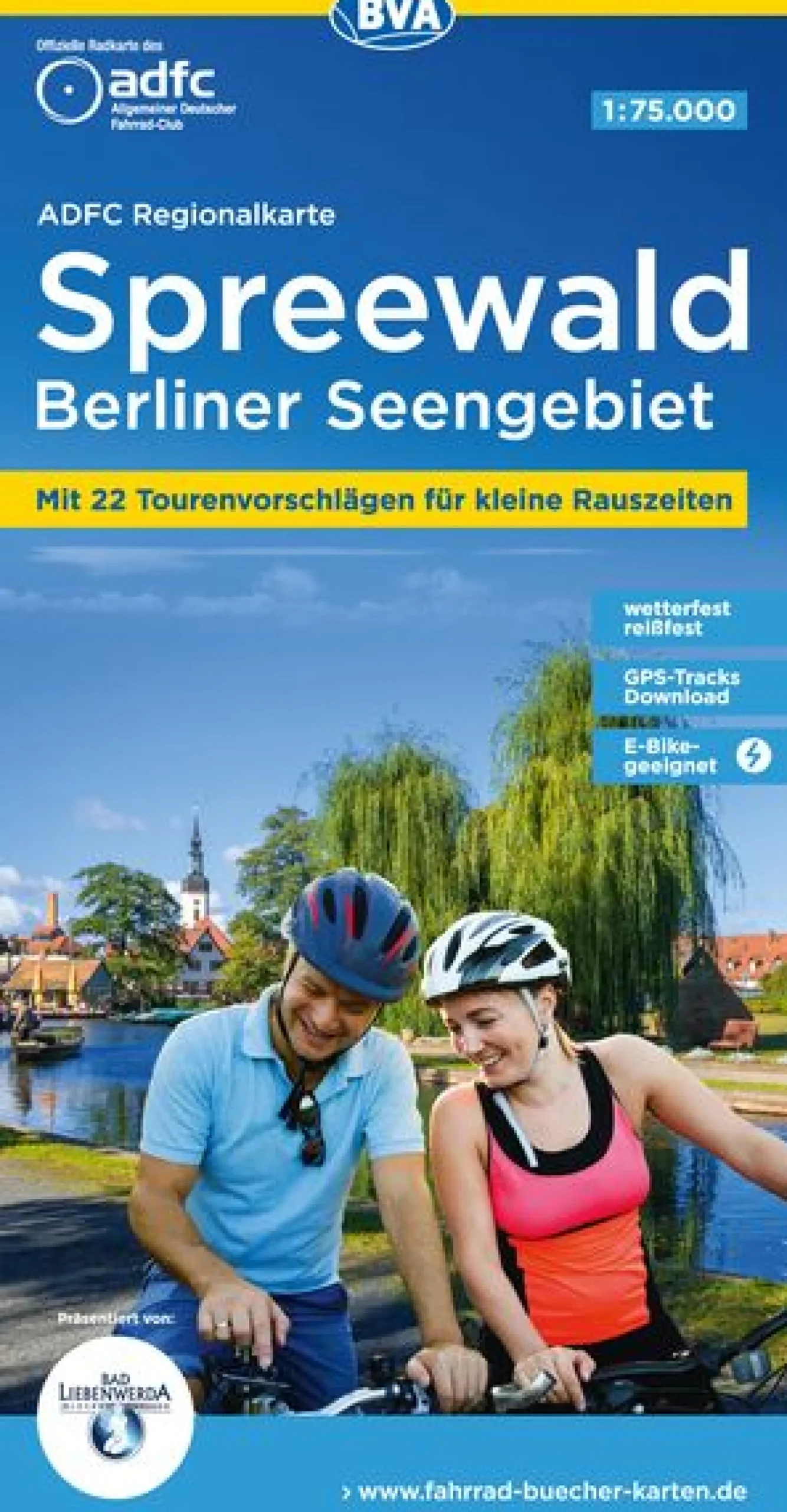 Spreewald / Berliner Seengebiet Fahrradkarte