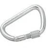 Stahlkarabiner D Form Schraube