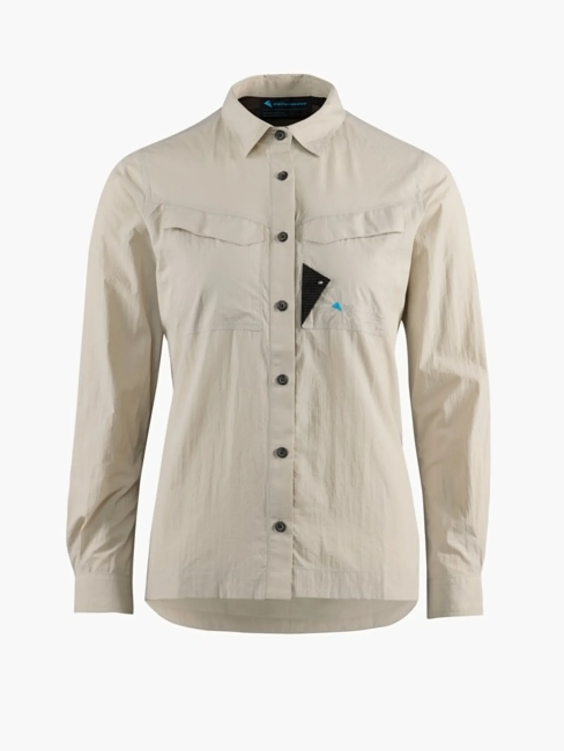 Syn LS Shirt Silver Creme