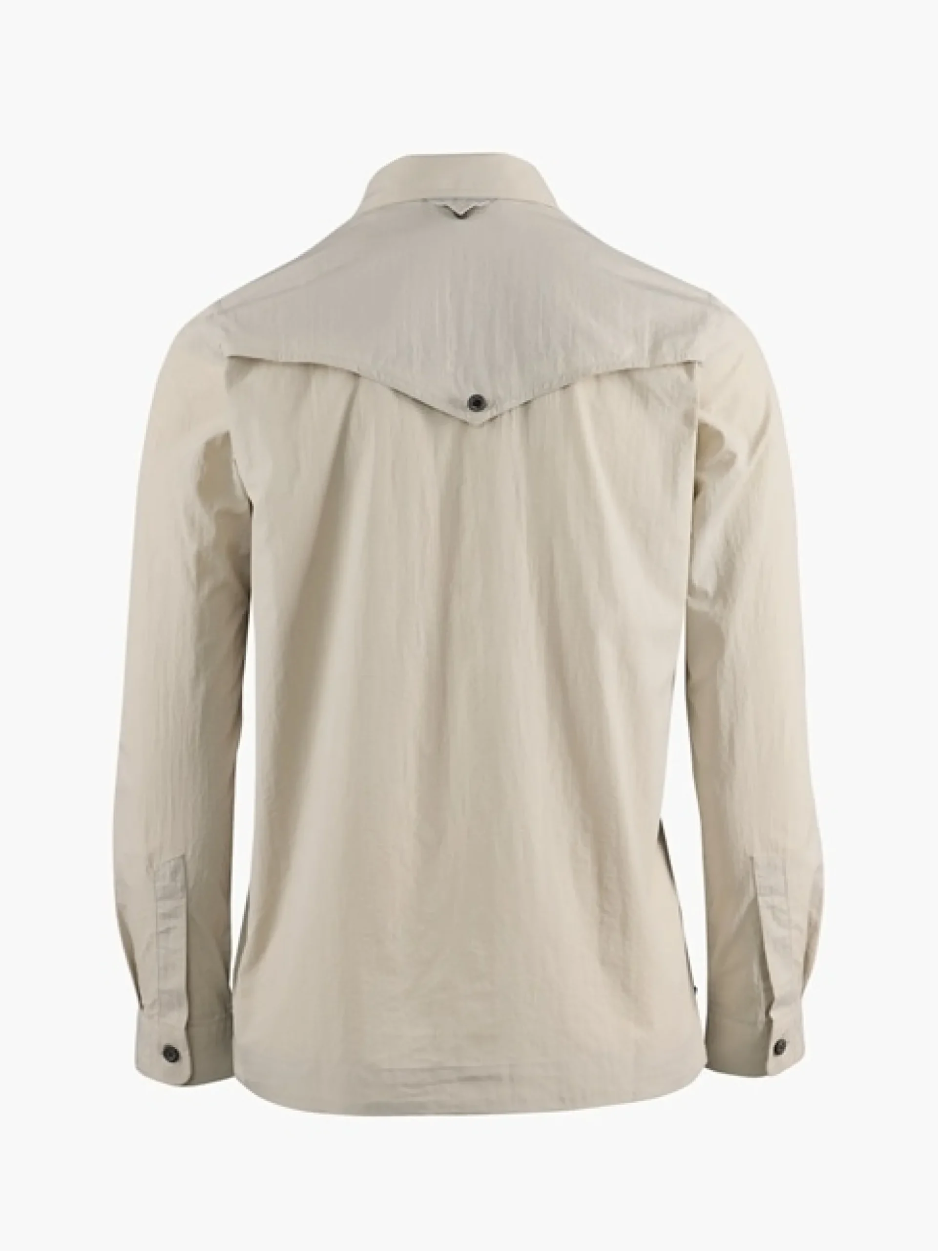 Syn LS Shirt Silver Creme