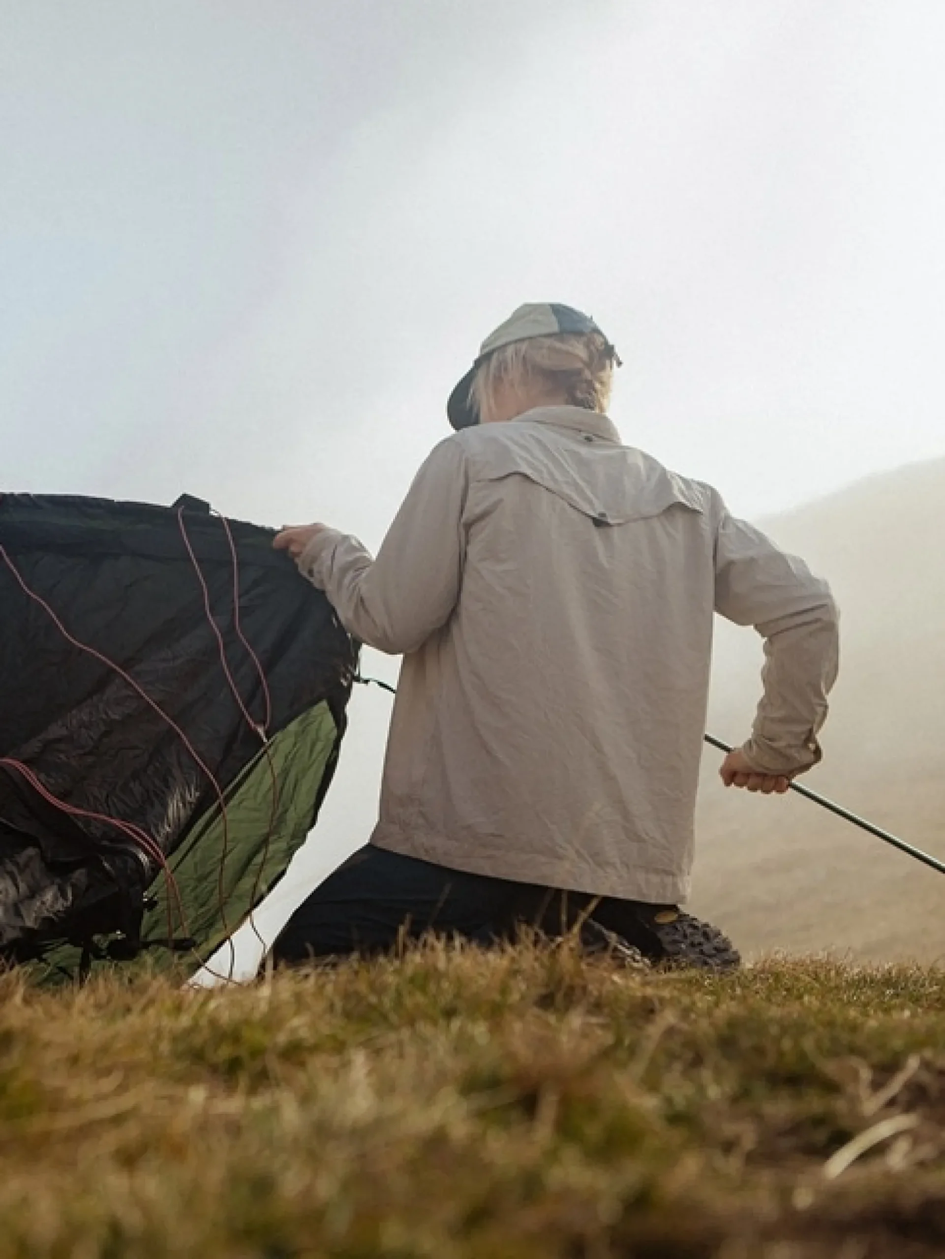 Syn LS Shirt Silver Creme