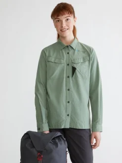 Syn LS Shirt Silver Creme