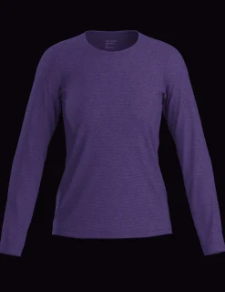 Taema Crew LS W Azalea Heather