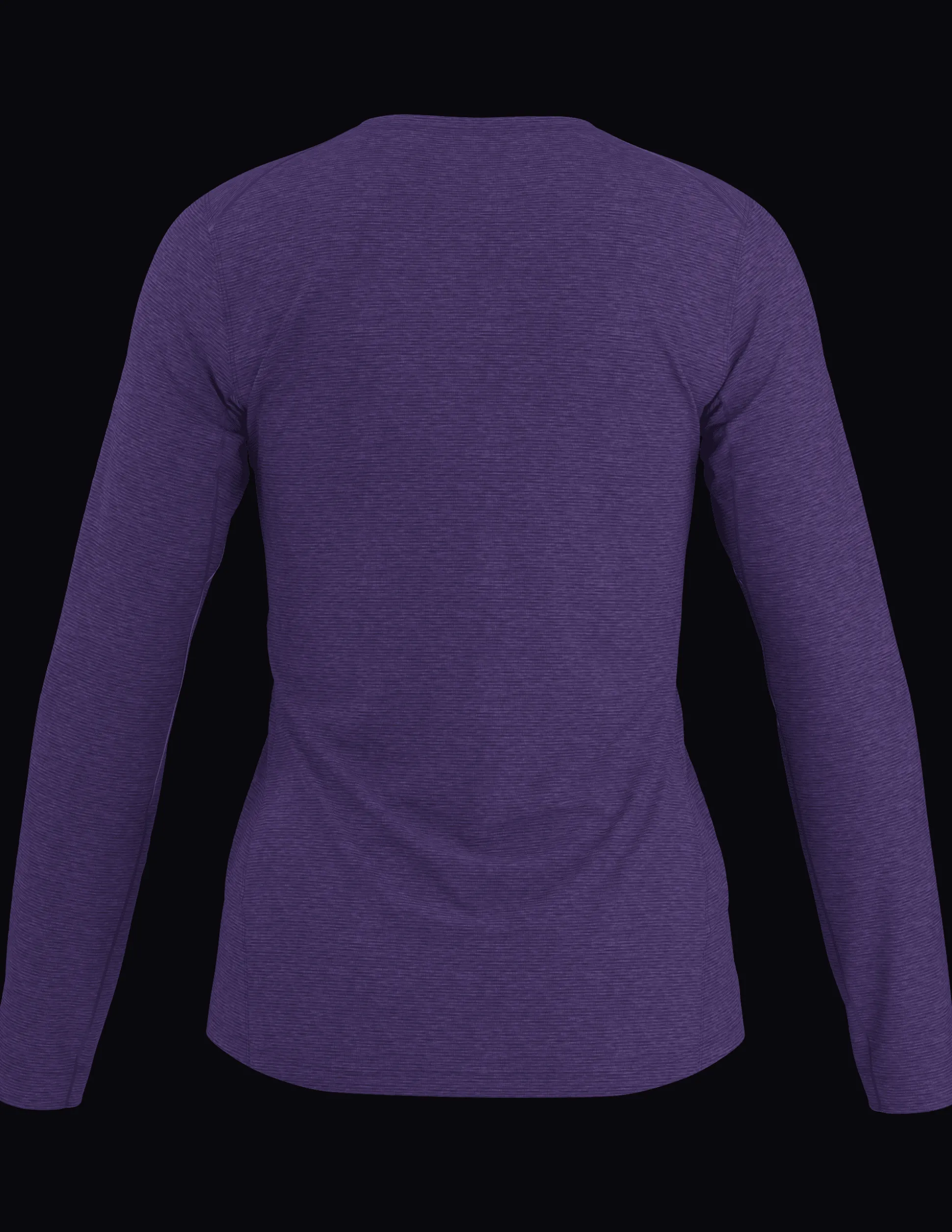 Taema Crew LS W Azalea Heather