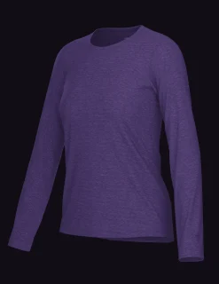 Taema Crew LS W Azalea Heather