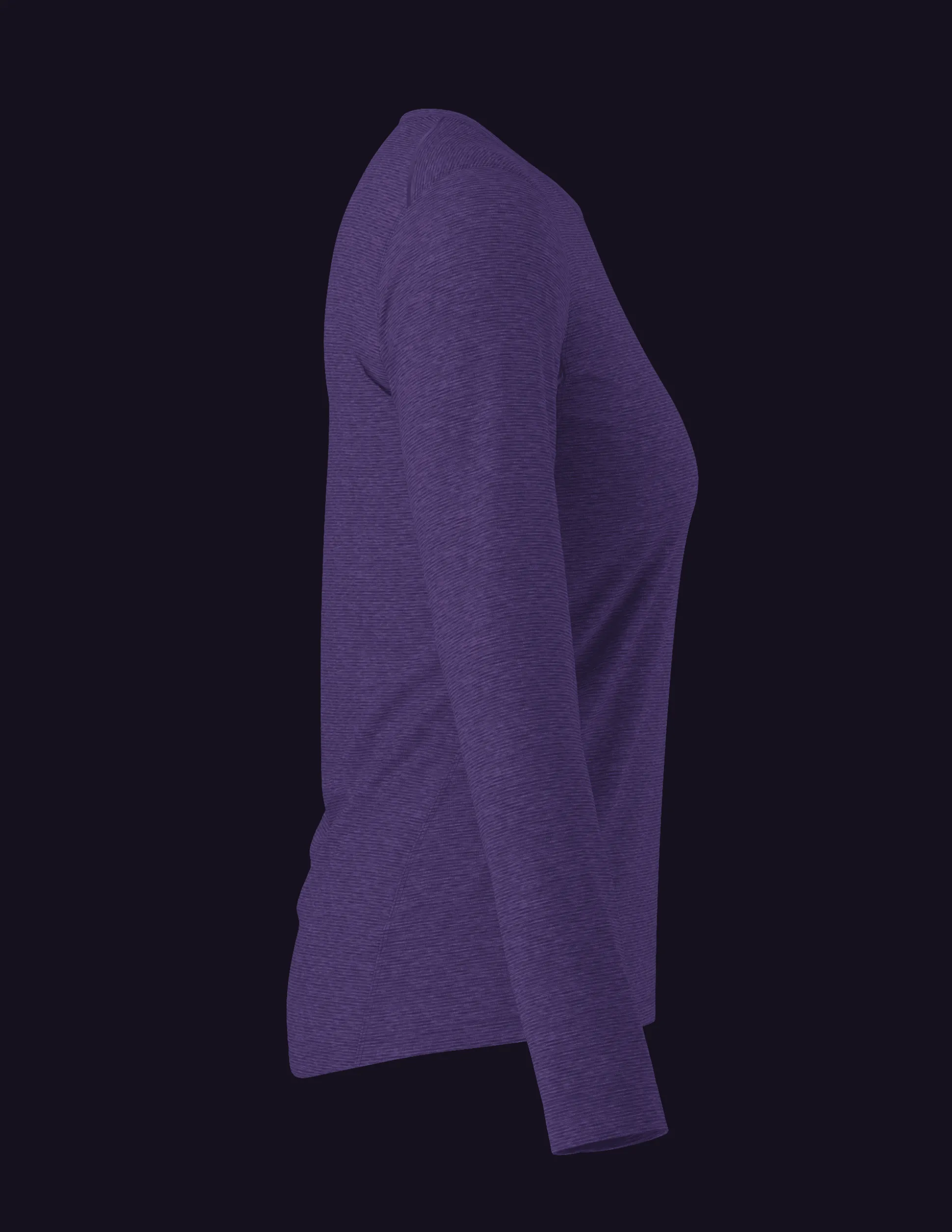 Taema Crew LS W Azalea Heather