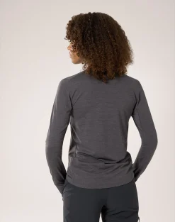 Taema Crew LS W Black Hthr