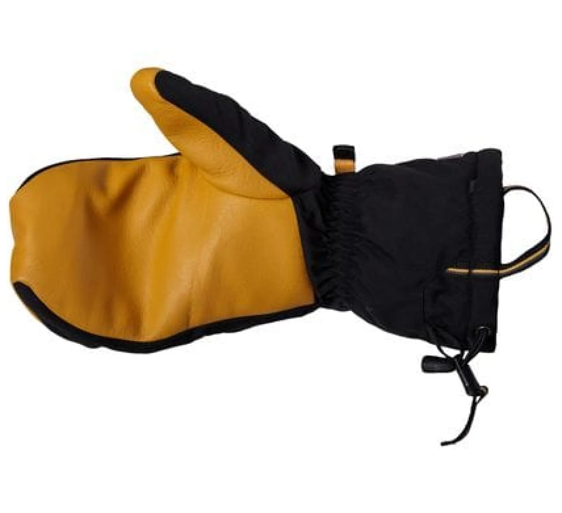 Teddy Mittens Black/Brown