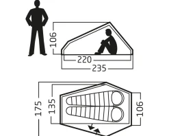 Telemark 2.2 LW - Forest Green