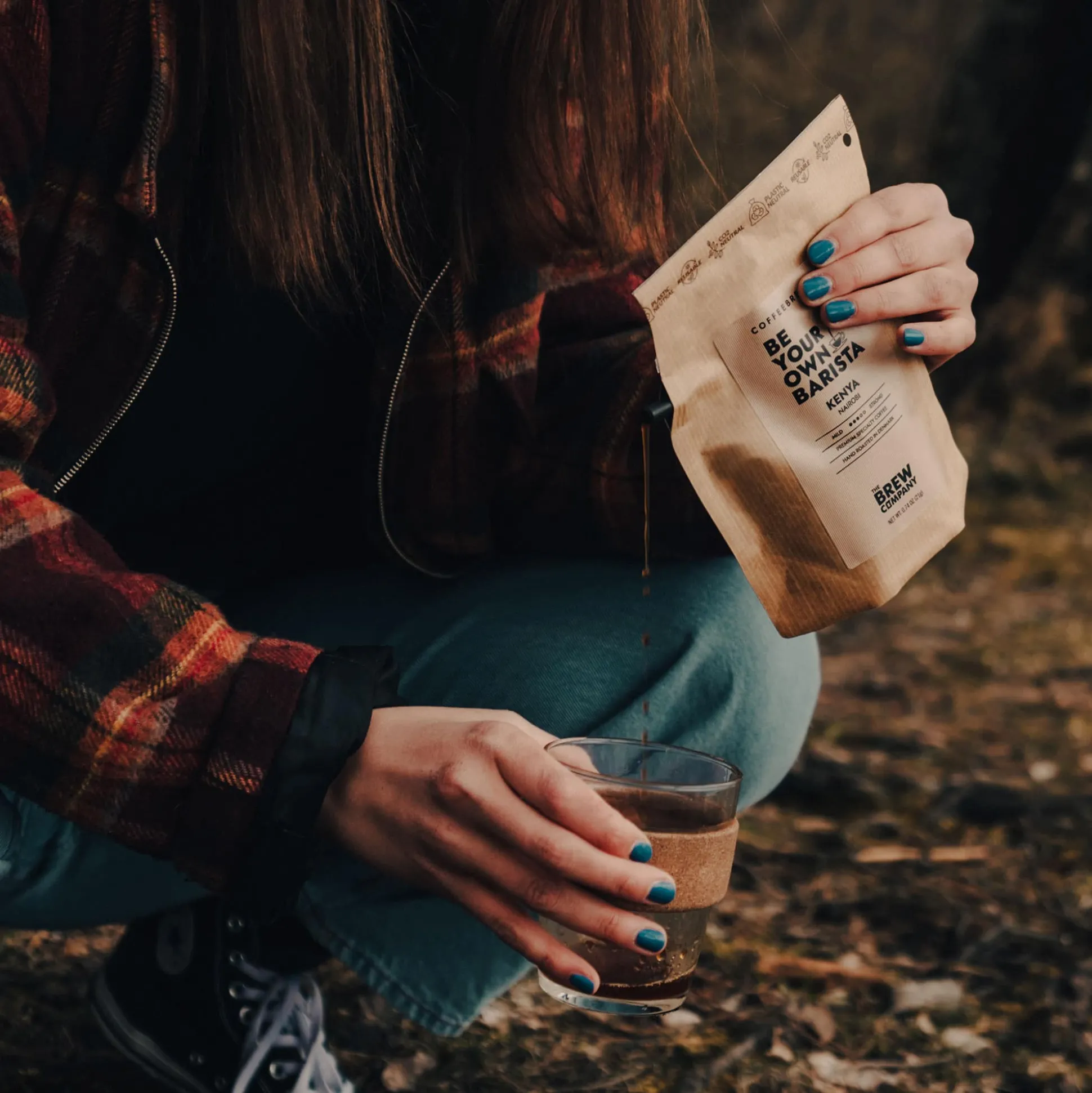 The Brew Company Kaffee '2 Cups' 22 g Colombia, Biologisch