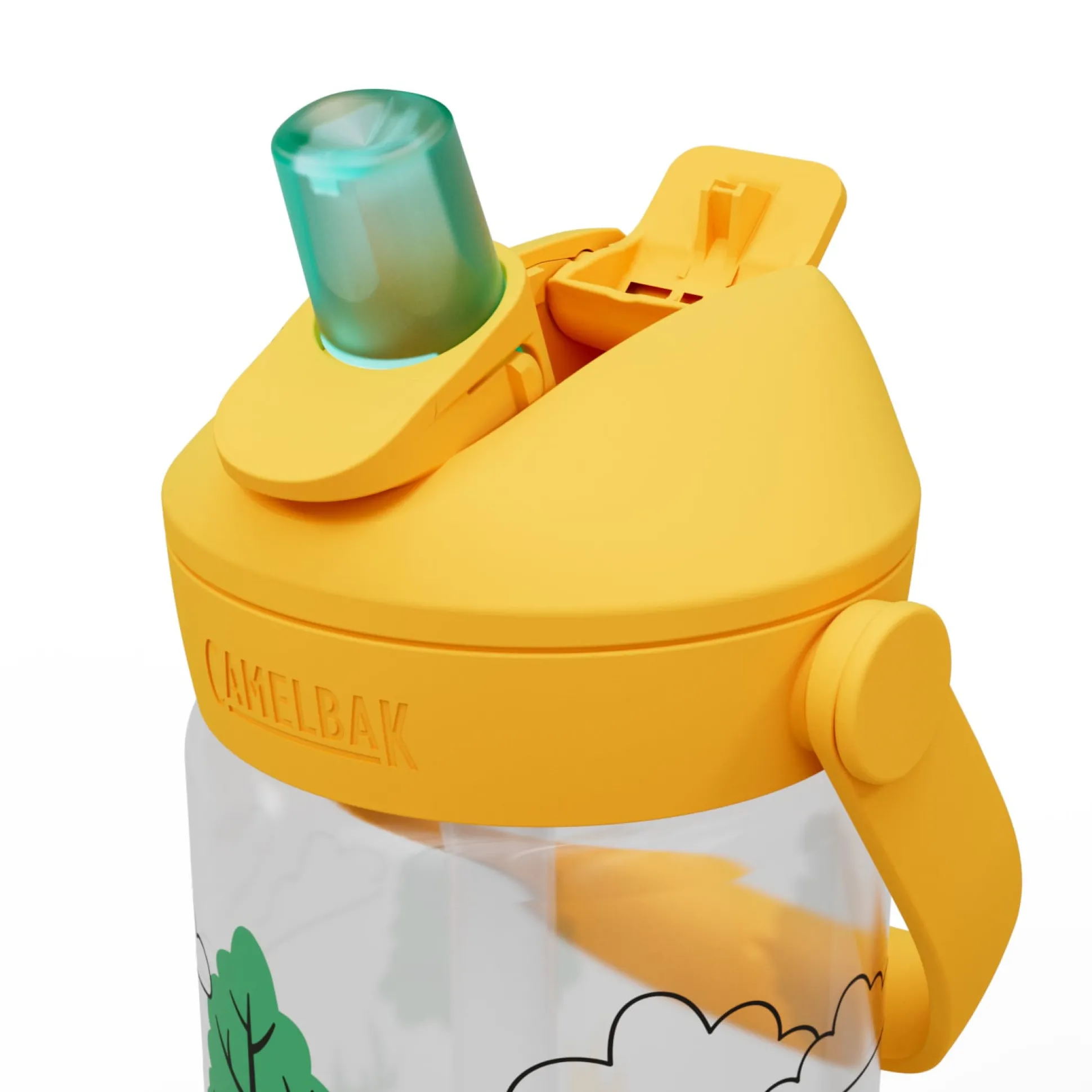 Thrive Flip Straw Kids 0,4L Tractors And Trees