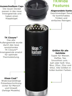 TKWide 355ml Café Cap