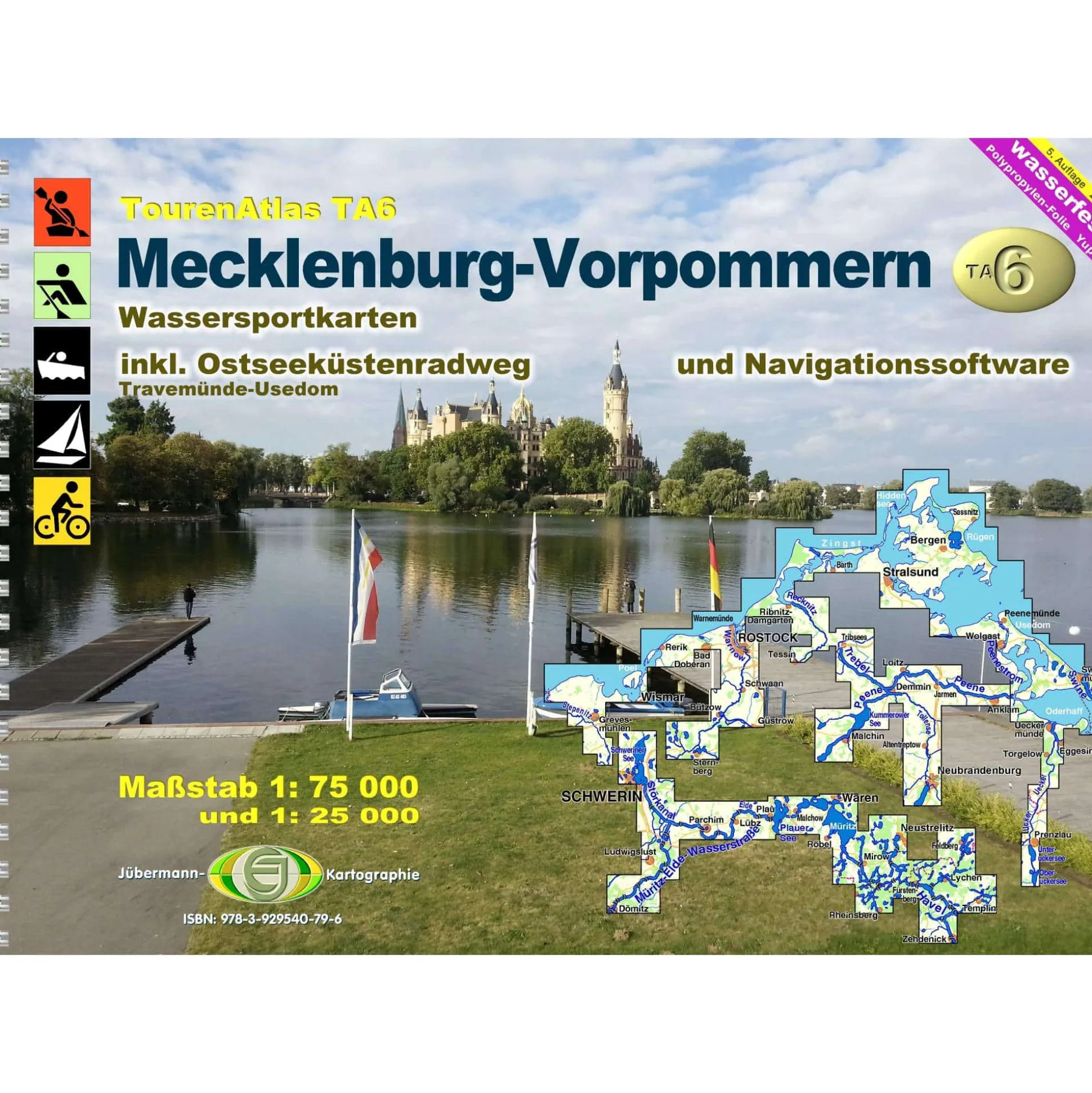 TourenAtlas TA6 Mecklenburg-Vorpommern
