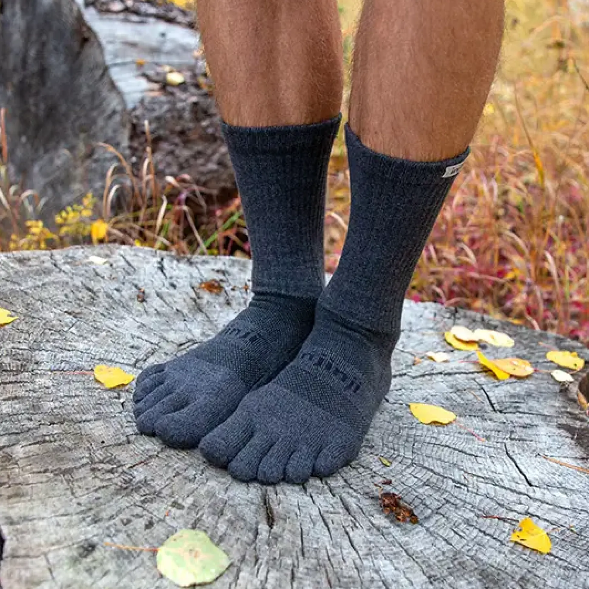 Trail Midweight Crew Men - Granite