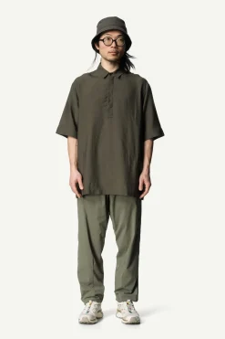 Tree Shortsleeve Shirt Dawn Green