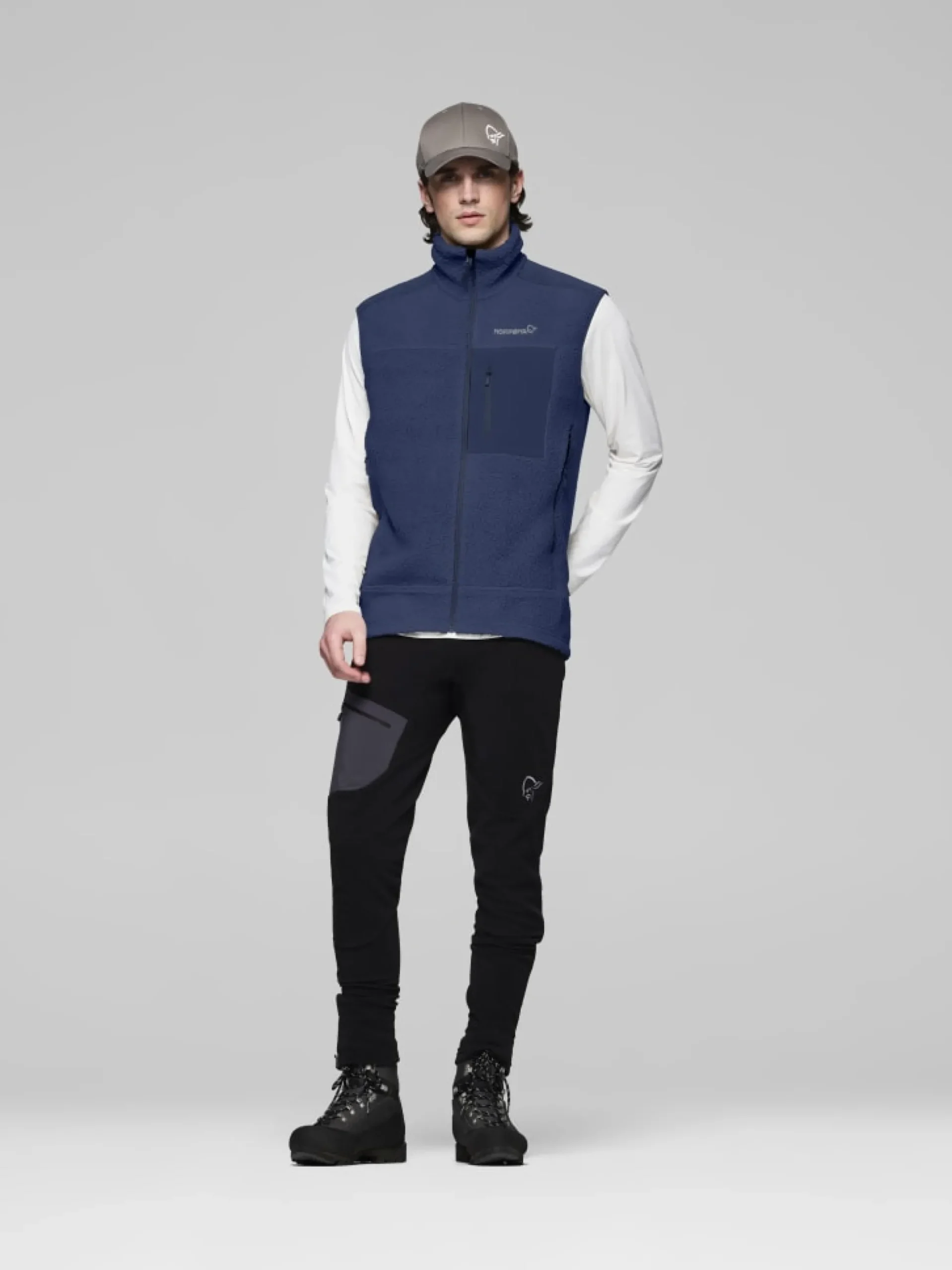 Trollveggen Warm3 Vest Indigo Night