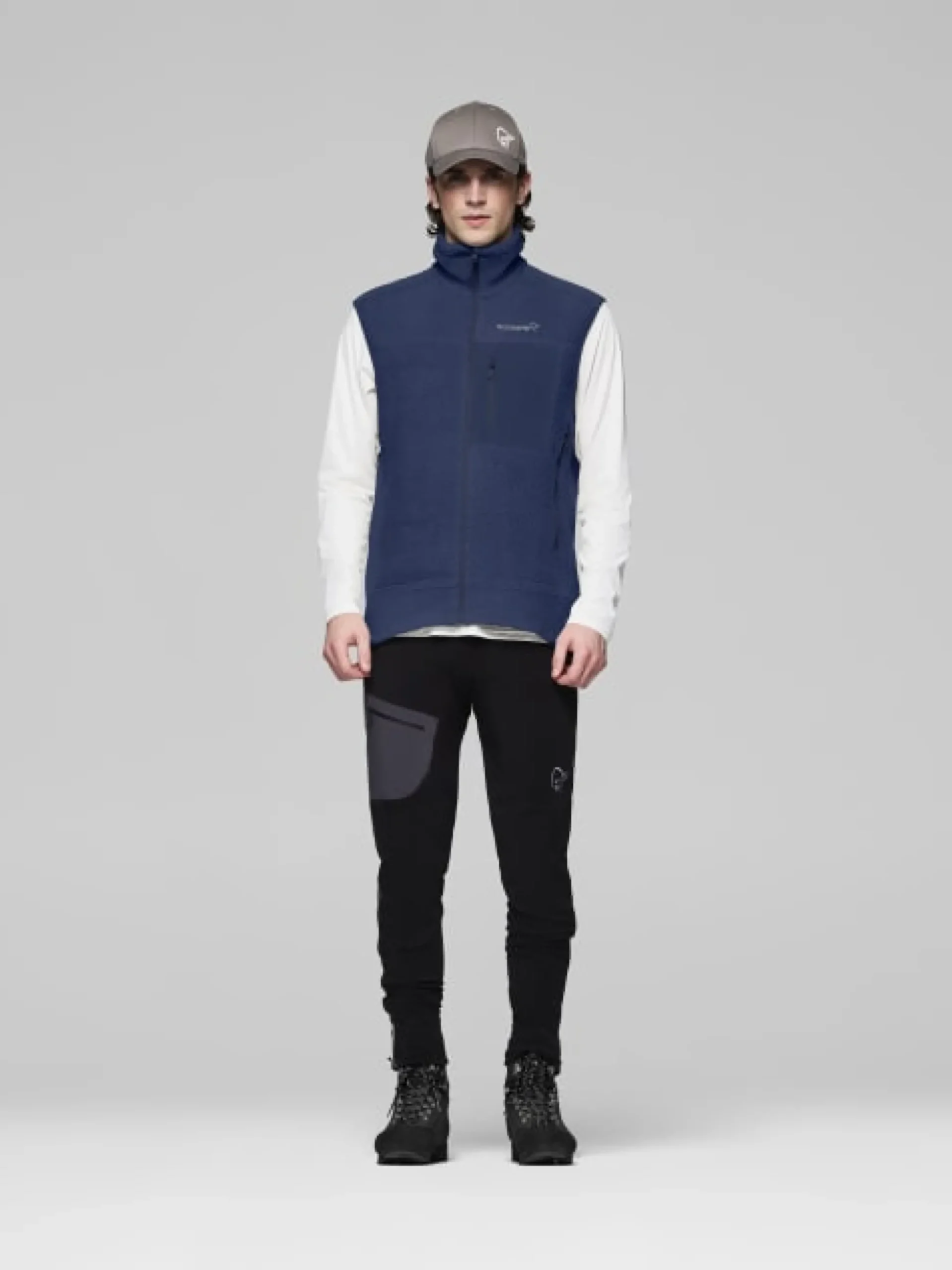 Trollveggen Warm3 Vest Indigo Night