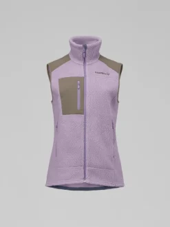Trollveggen Warm3 Vest Purple Sage