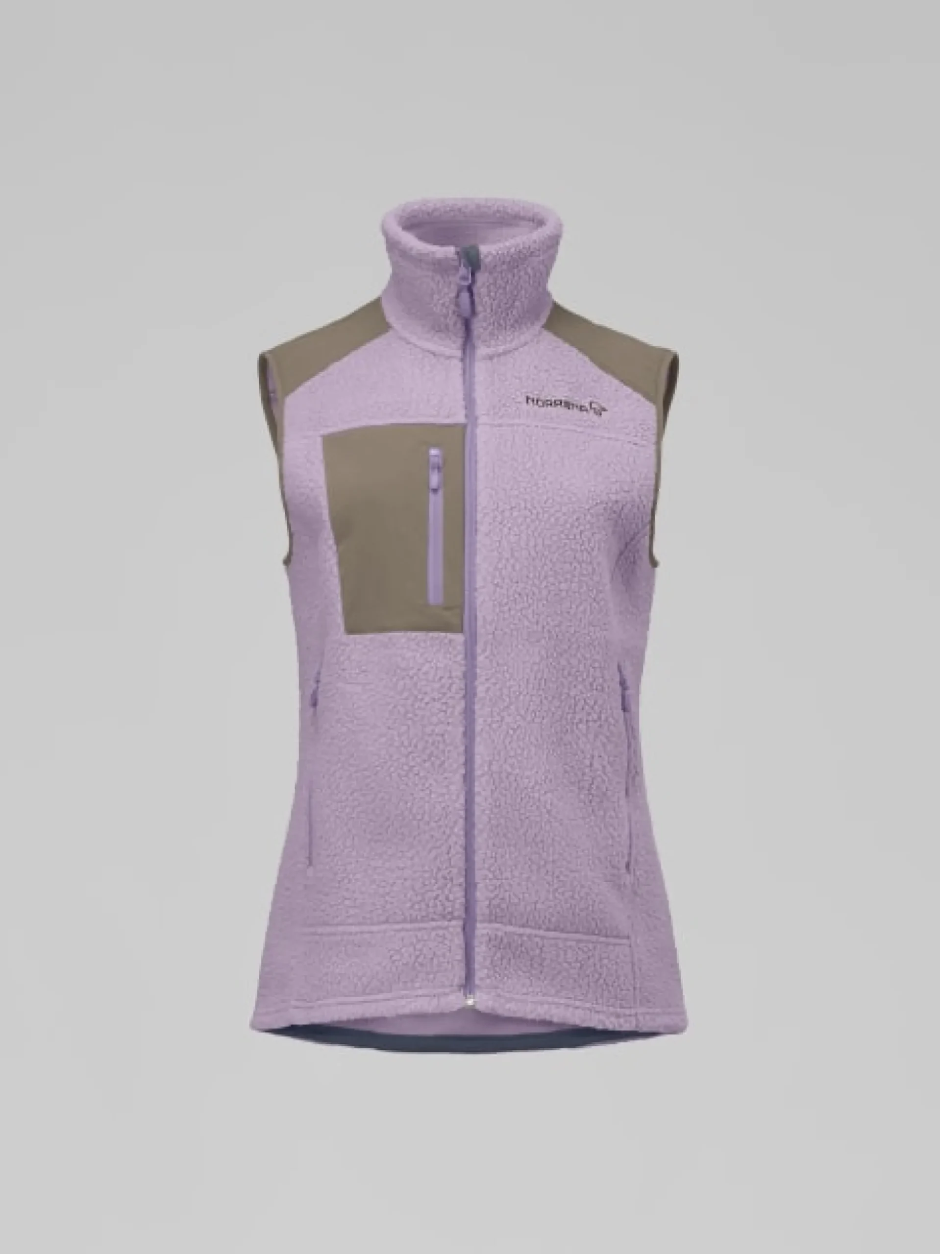 Trollveggen Warm3 Vest Purple Sage