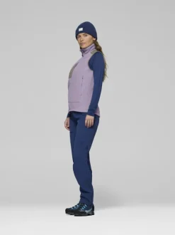 Trollveggen Warm3 Vest Purple Sage