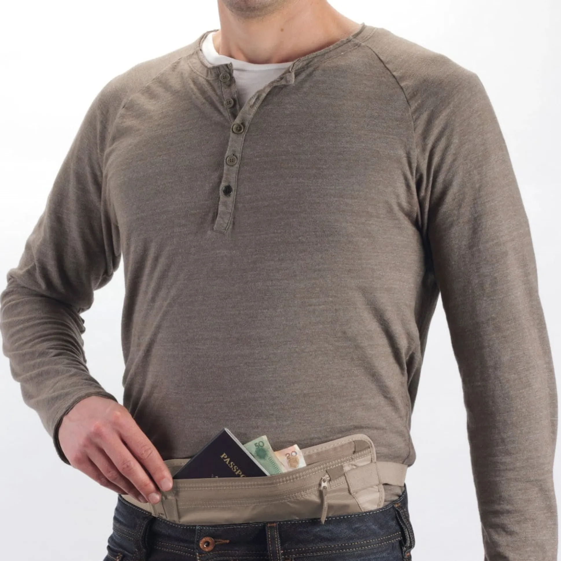 Undercover Money Belt DLX - khaki