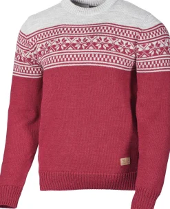 Vidar Crewneck Deep Red