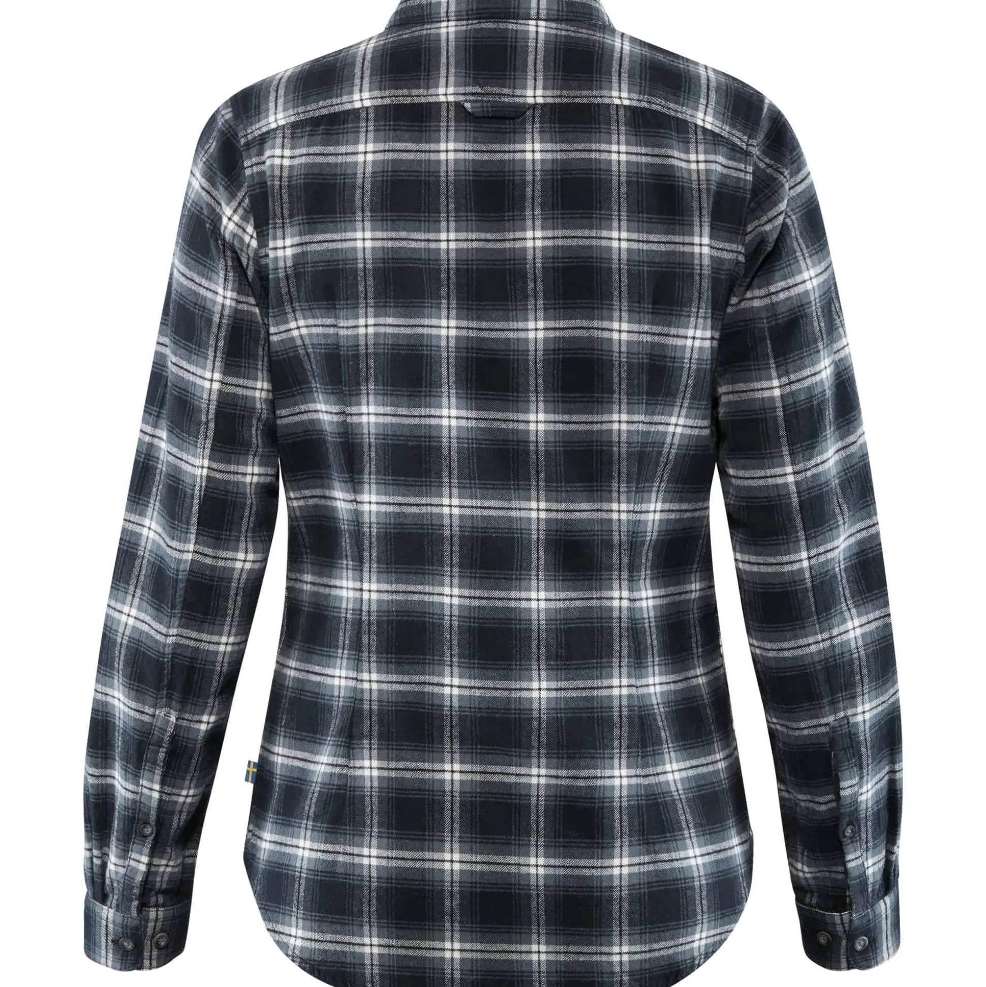 Övik Flannel Shirt W Dark Navy