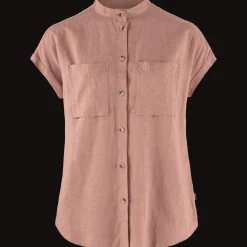 Övik Hemp Shirt SS W Dusty Rose