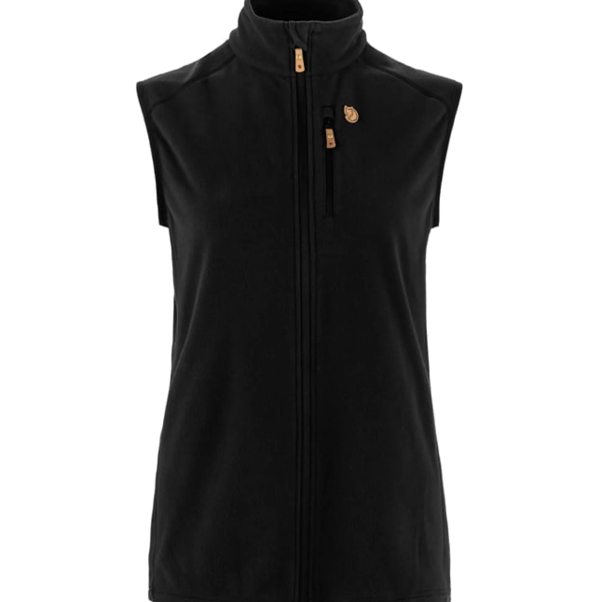Övik Lite Fleece Vest W Black
