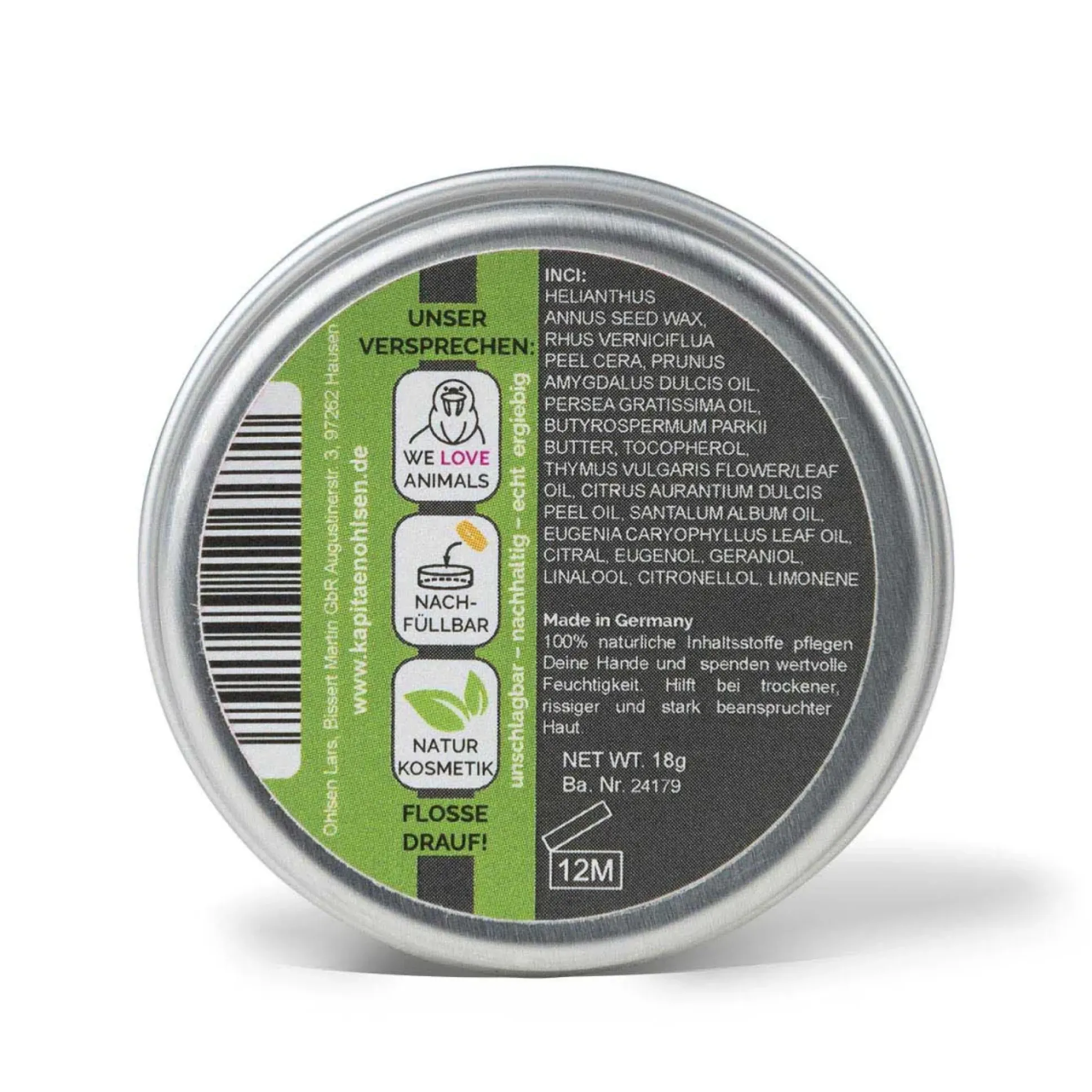 Vlossen-Fett - Vegan