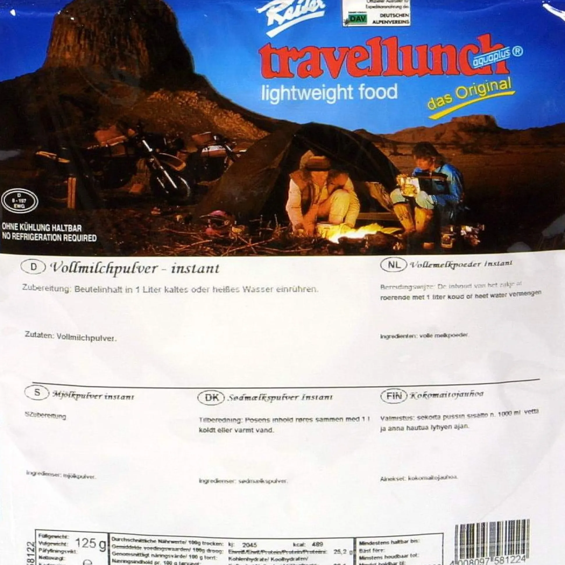 Vollmilchpulver 125g