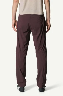 Wadi Pants W Red Illusion