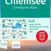Wanderkarte Chiemsee, Chiemgauer Alpen