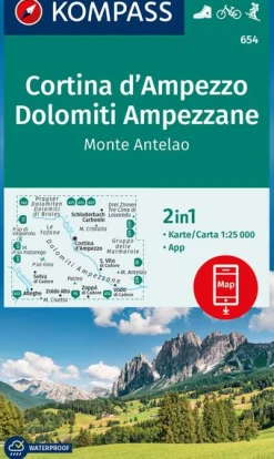 Wanderkarte Cortina d'Ampezzo