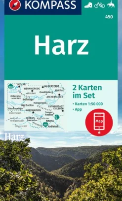 Wanderkarte Harz