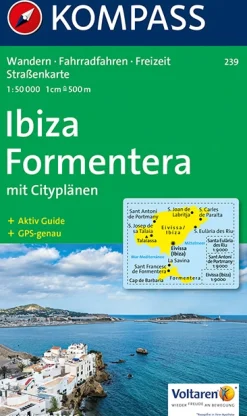 Wanderkarte Ibiza, Formentera