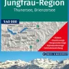Wanderkarte Jungfrau-Region