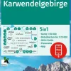 Wanderkarte Karwendelgebirge