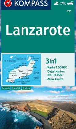 Wanderkarte Lanzarote
